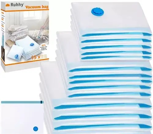 Vacuum bag set 15 pcs. Ruhhy 22129