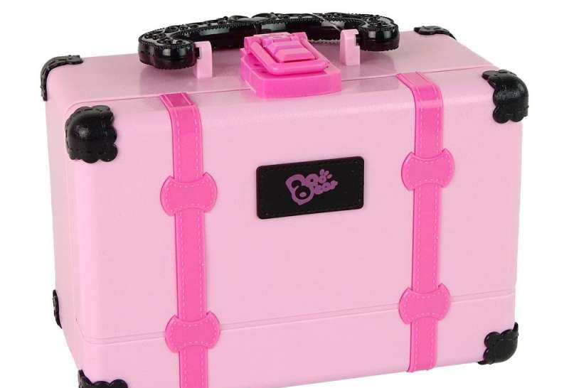 Children's Cosmetics Set in a Trunk Pink