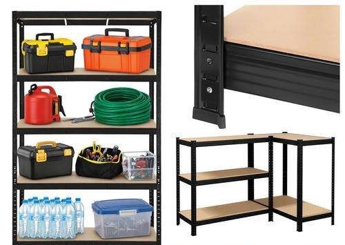 Storage rack black 220x100x45 Bigstren
