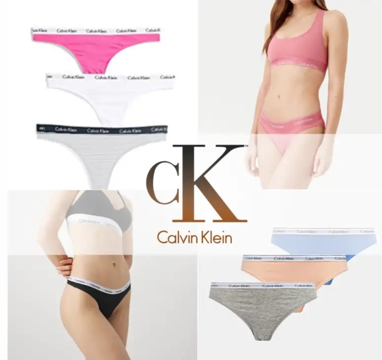 Calvin Klein Women's Underwear Packages- Category A Wholesale Stock