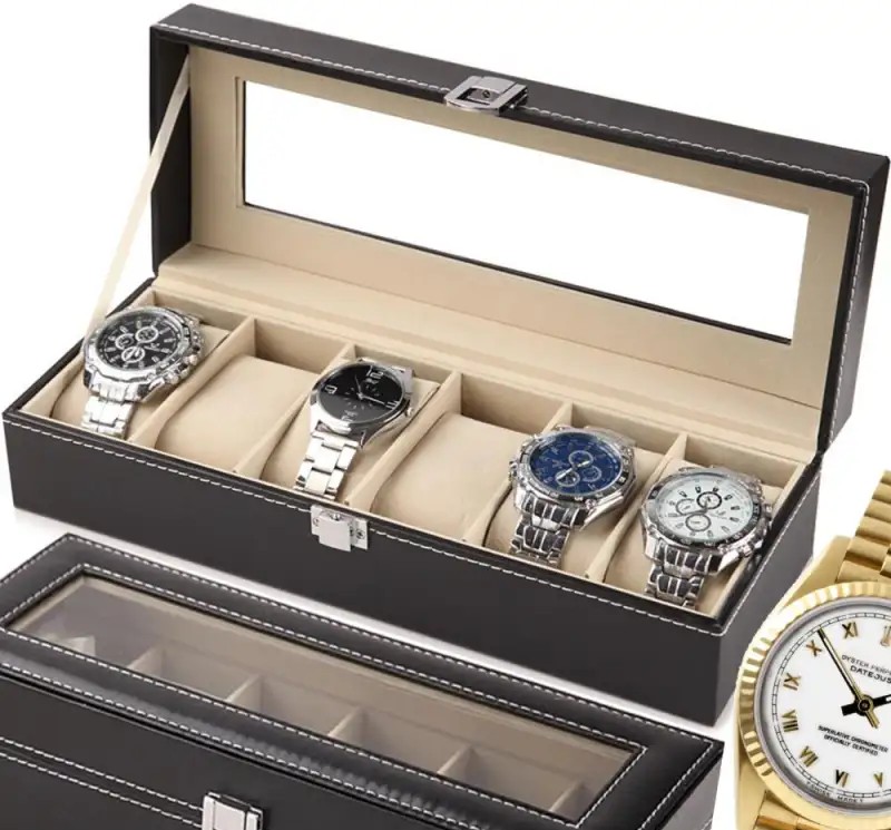 WATCH BOX BOX ORGANIZER JEWELRY
