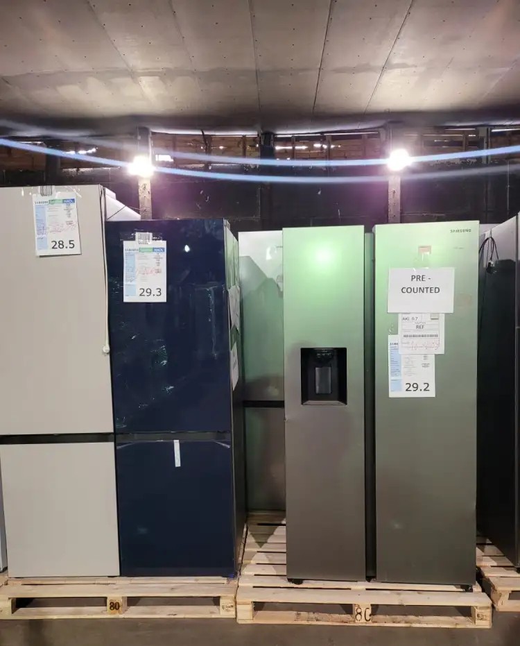 White goods remaining stock special items - LG, Samsung, Beko, Hisense - Household appliances - Buy returned goods - Wholesale
