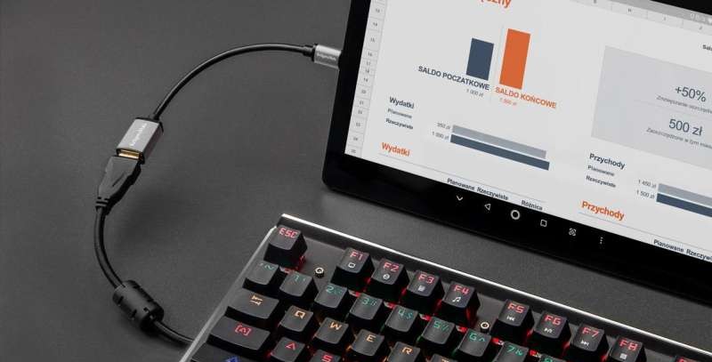 Adapter: USB 3.0 A socket, USB Type-C plug, OTG Kruger&amp;Matz Basic