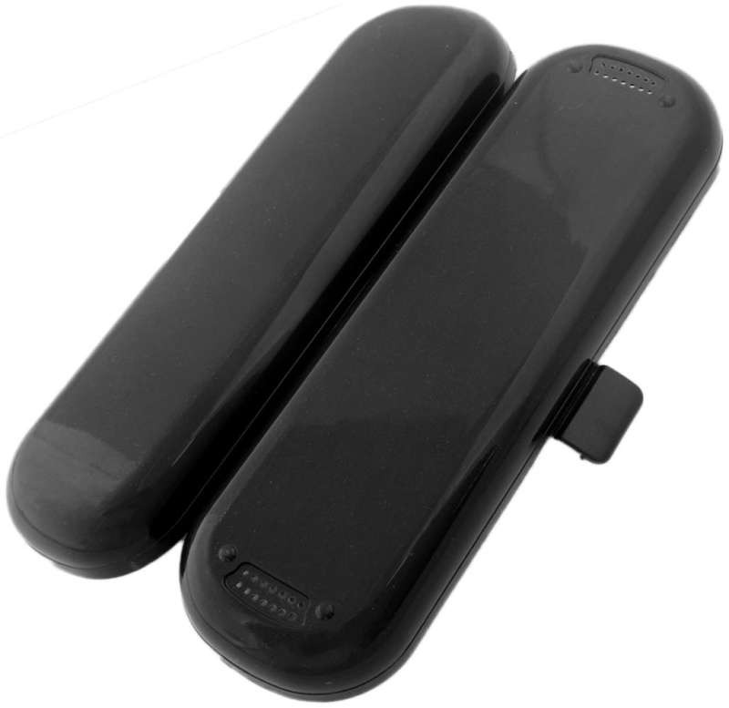 AG821A Electric Toothbrush Travel Case. black