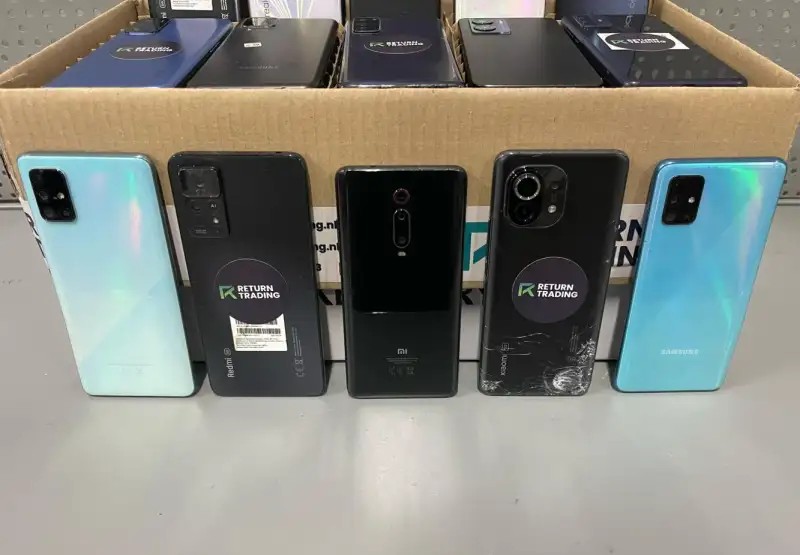115x Mixed Smartphones - Samsung, Apple iPhone, Huawei, Redmi, Oppo, Honor, Google, Sony, etc.