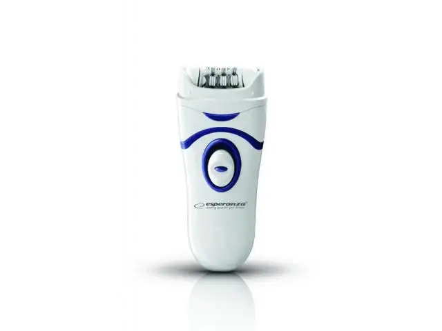 EBD002B Copacabana Epilator White and Blue Esperanza