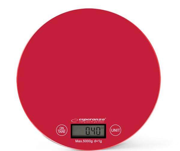 EKS003R Esperanza Kitchen Scales Mango Red
