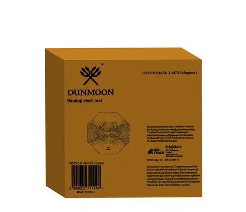 Gaming mat under the chair 8 angled Dunmoon 25955