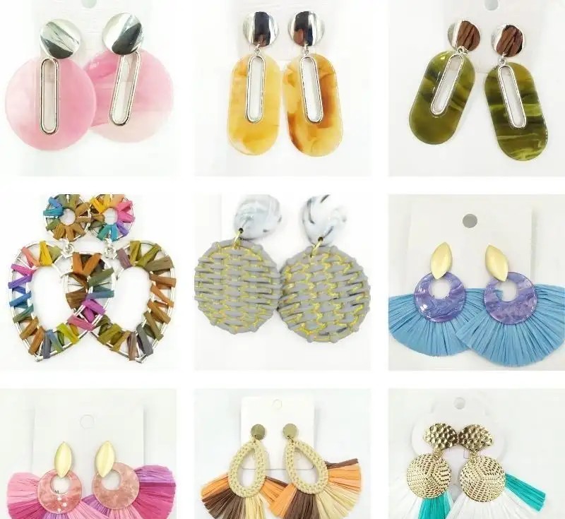 WHOLESALERS | FASHION JEWELRY | TRENDY EARRINGS | LOTS | ASSORTMENTS