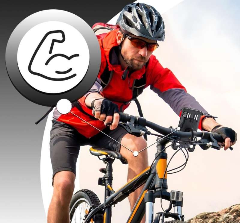 360 Degree Handlebar Phone Holder Bicycle Motorcycle 4.7 7 sr253