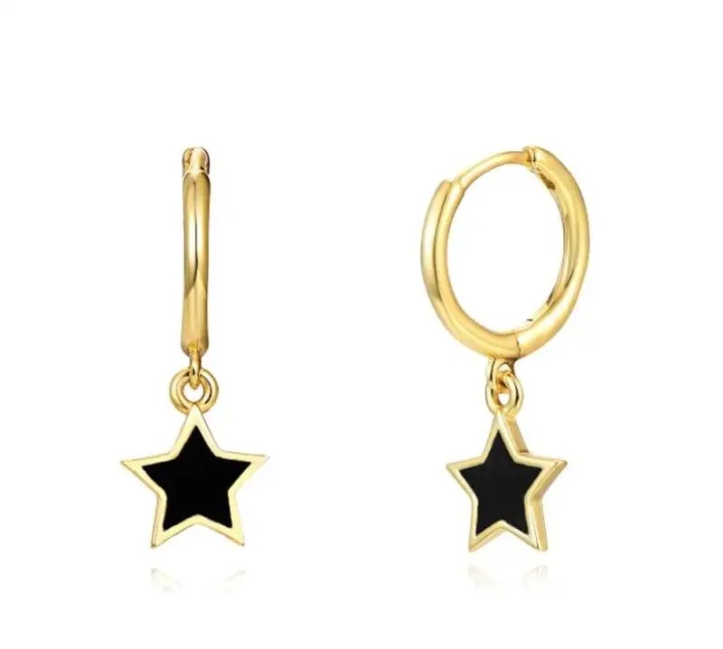 Gold-plated stainless steel earrings KST2991 Elegant and stylish earrings.