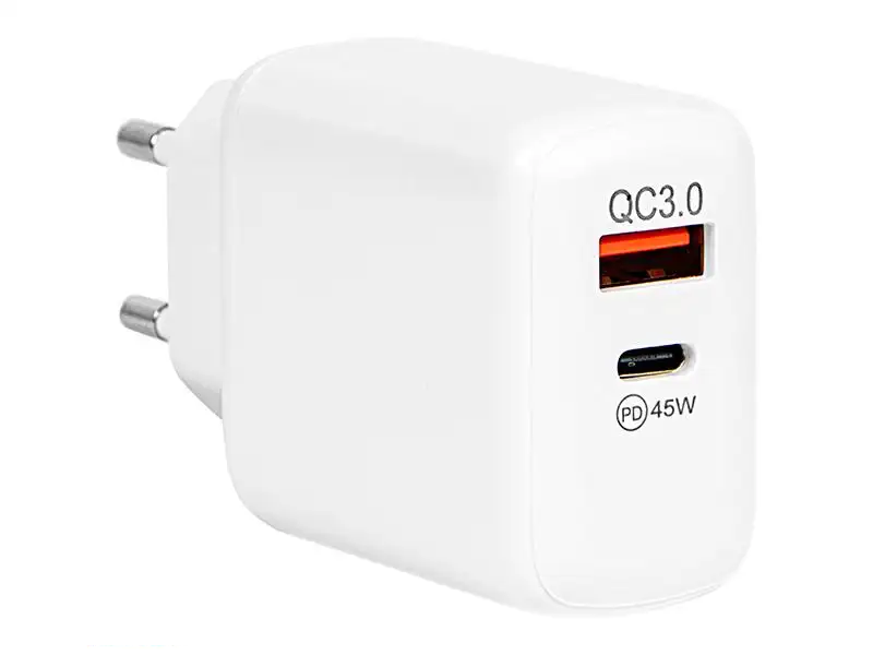 76 029# AC Charger USB Socket USB C PD 45W GAN