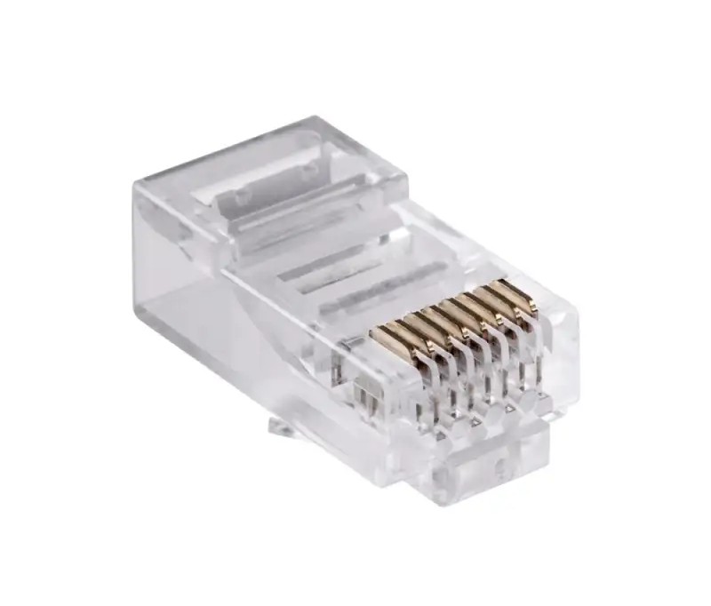 LEC TEL0052.1 RJ45 8P Plug 8C wire CAT 6