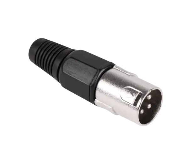 LEC WTY0054A Microphone Plug Male Black