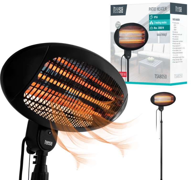 Teesa electric patio heater