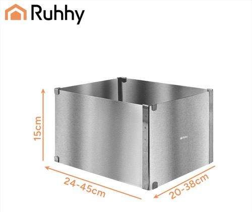 Cake mold / confectionery rim rectangular Ruhhy