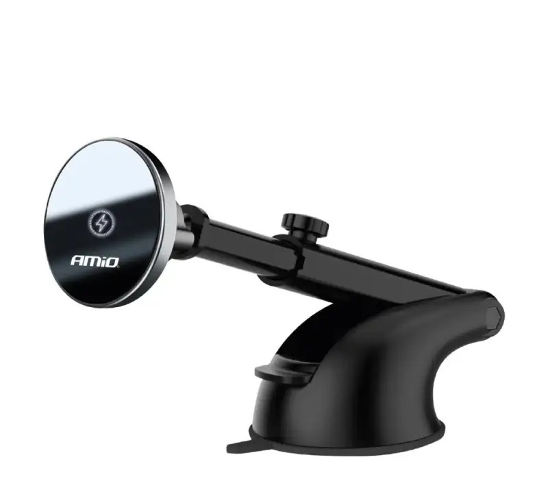 Car Phone Holder with Inductive Windshield Charger Cockpit My Mag 15w Amio 03776