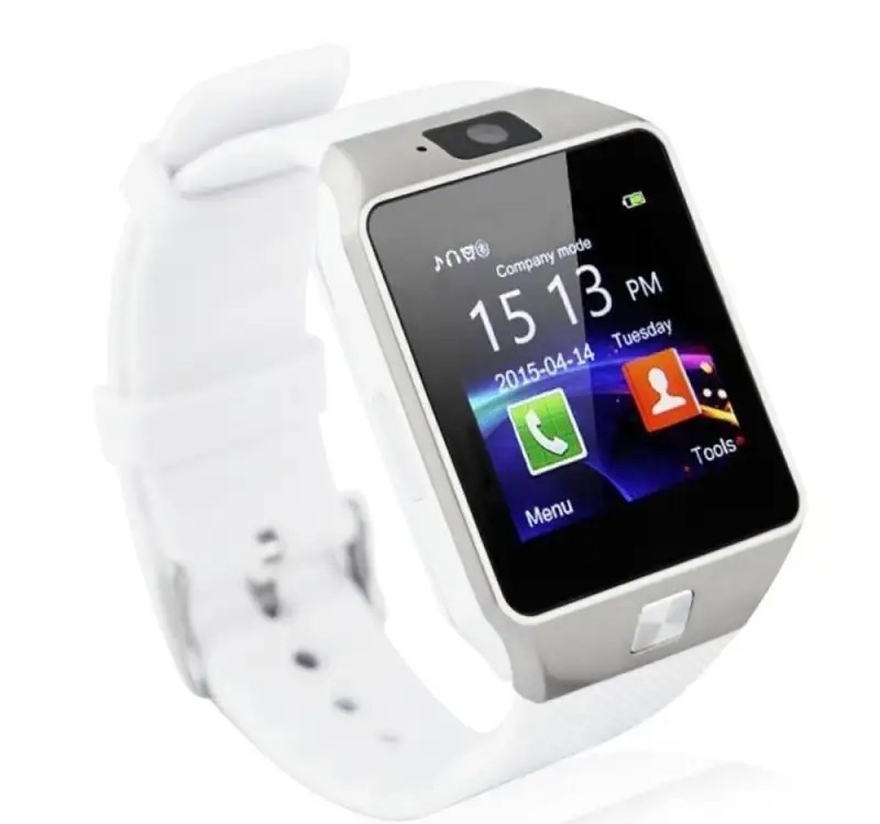 AlphaOne DZ Smartwatch, Hungarian language version, white. Do you also hate having to take out your phone on the bus? Here's the solution!