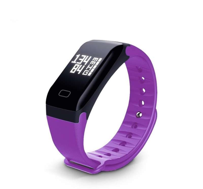 ID115 smart wristband, purple.