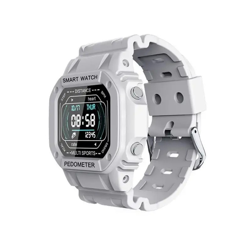 Triangle i2 white smart watch.