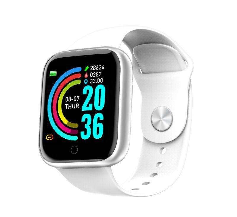 I7 smart bracelet, white.