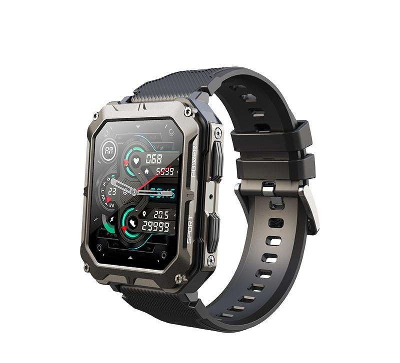 C20 Pro Smartwatch, Black.