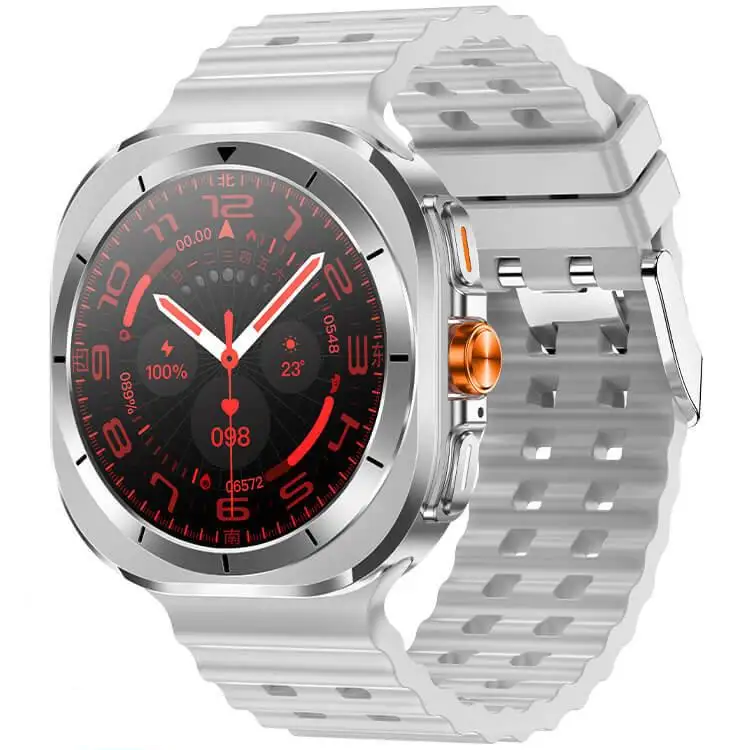 Z7 Ultra smartwatch, white.
