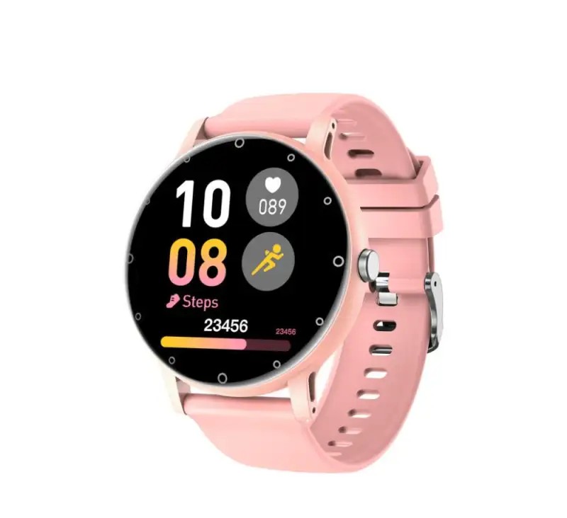 S88 Smartwatch, pink color.