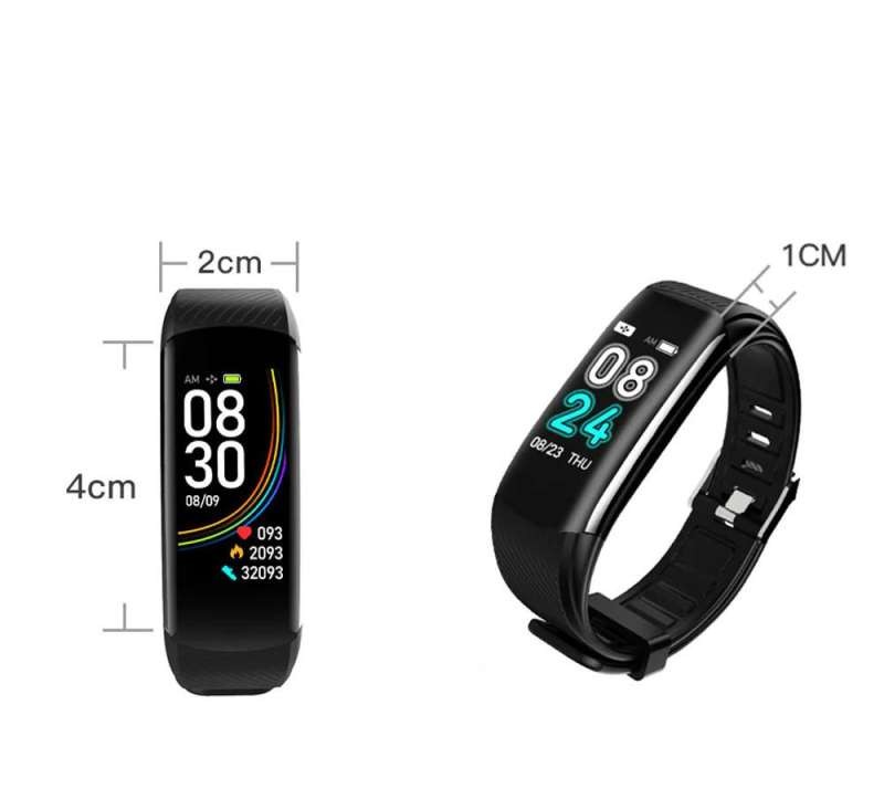 C6S Smart Bracelet, Black.