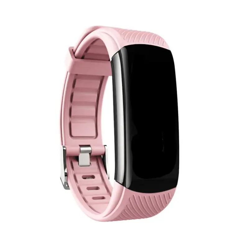 C6S Smart Bracelet, pink color.