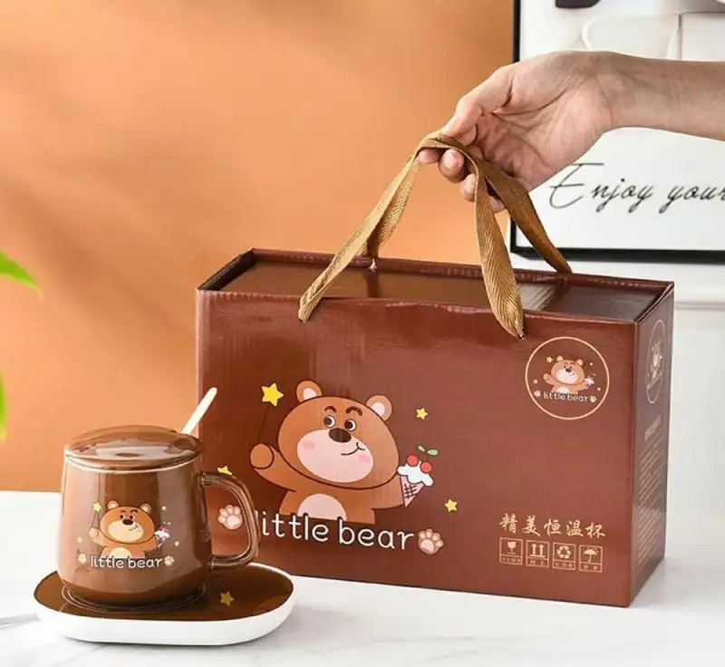 DA27F Ele. Mug Warmer Teddy Bear Mug