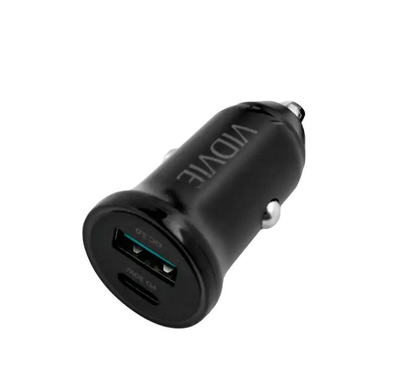 LEC GSM1061 30W USB USB Type-C Car Charger with PowerDelivery and QuickCharge