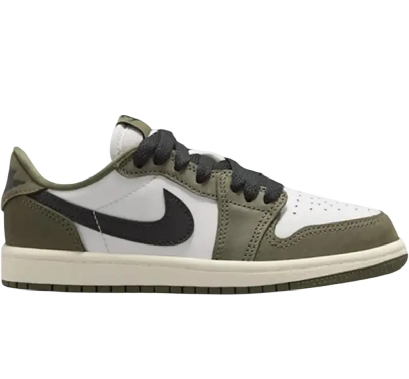HQ6996 200 Jordan 1 Retro Low OG Medium Olive PS B2B WHOLESALE BUL
