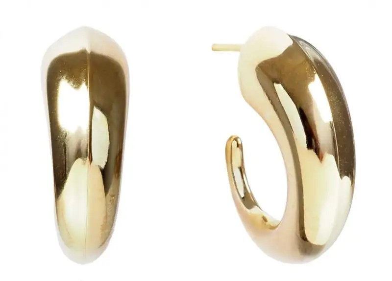 Gold-plated stainless steel earrings KST3173 Elegant and stylish earrings.