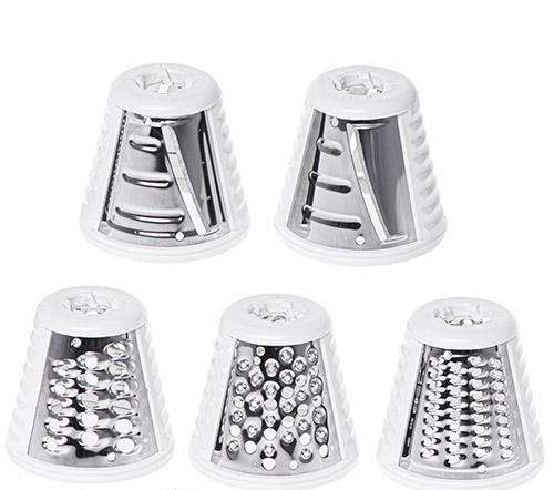 CR 4816 Vegetable Shredder with 5 Attachments