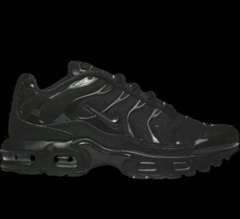 CD0610 001 Nike Air Max Plus TN Triple Black PS B2B WHOLESALE BULK
