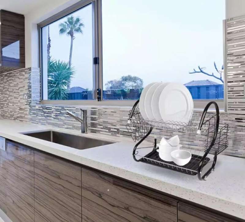 AG373E Dish Dryer 2 Levels Black