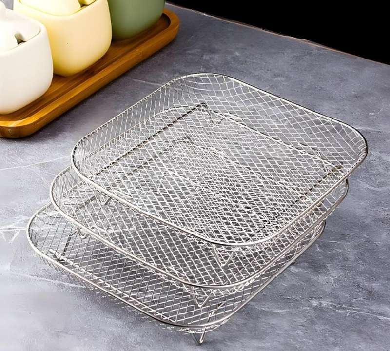 DA359A Fat Free Fryer Rack Square 3pcs