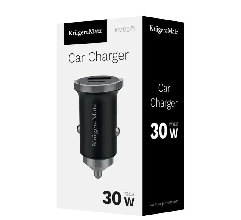 30 W car charger Kruger&amp;Matz