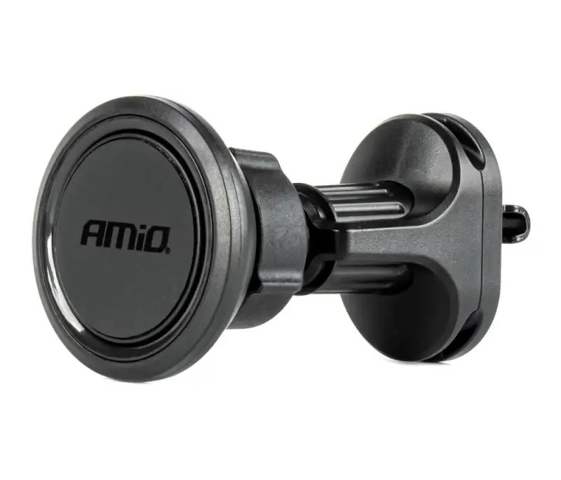 Magnetic car phone holder for 360° ventilation grille amio 04141