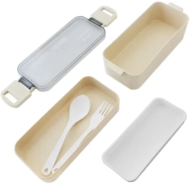 AG479I Container 750ml lunch box beige