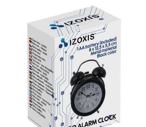 Retro alarm clock Izoxis 25473
