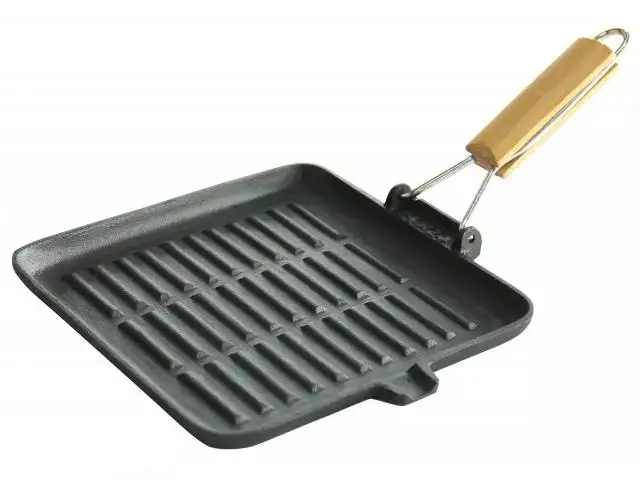 Cast iron frying pan 24x24cm kinghoff