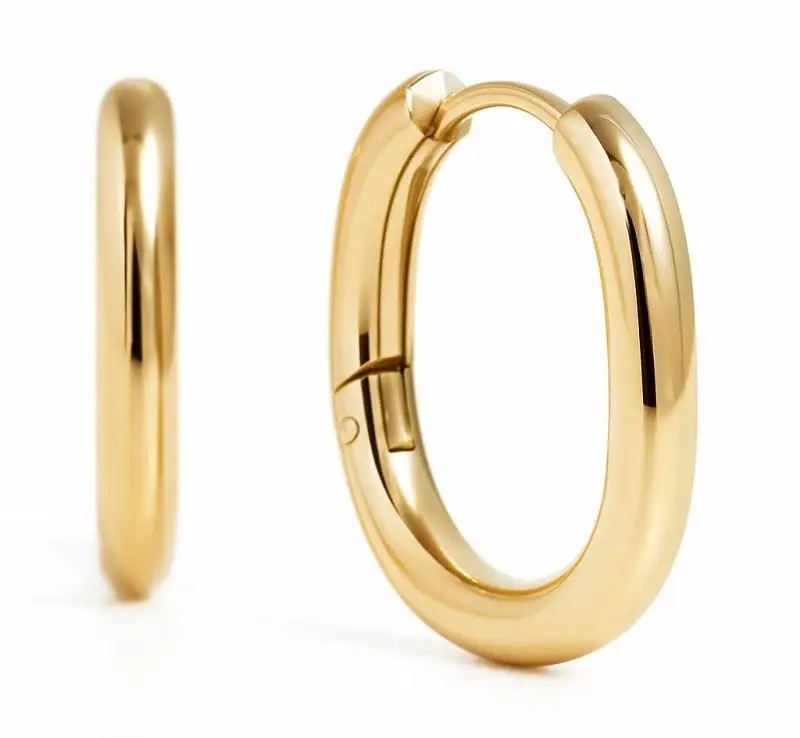 14k gold plated stainless steel earrings KST2895