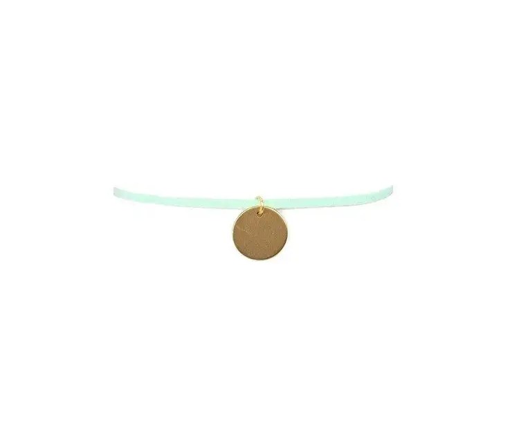 NECKLACE CHOKER STRAP - MINT N530M