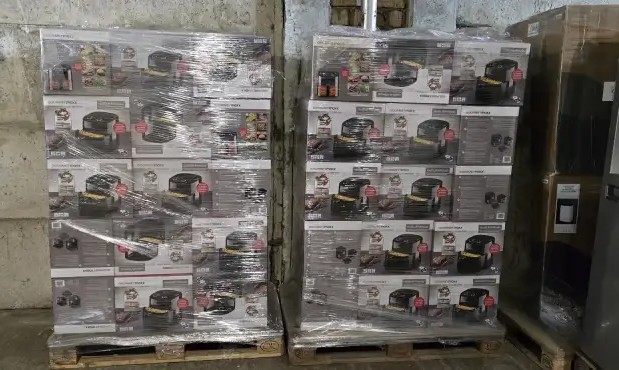 Heußluftfryefer 4.5 Liter 8 Programme Air Fryer NEU OVP in new packaging Overstock Remaining Stock Wholesale
