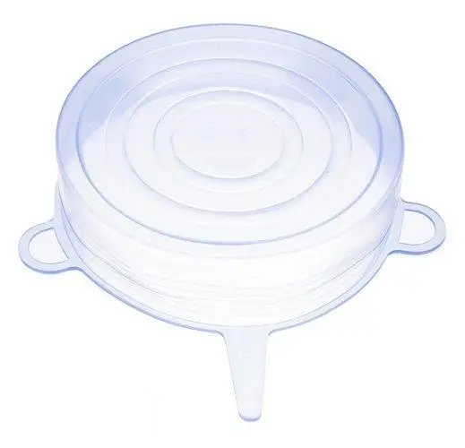 Silicone lids set of 6 pcs