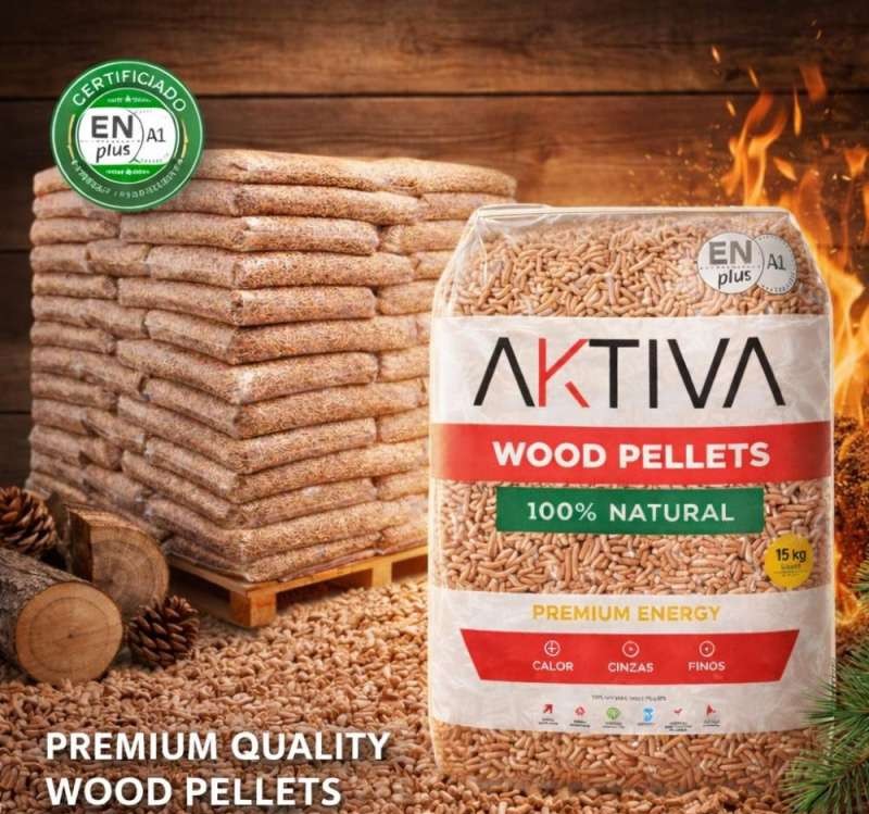 PELLETS OFFER – EN PLUS A1 QUALITY | MADE IN PORTUGAL | REGULARLY