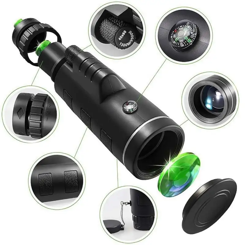 Monocular Telescope Binoculars Telescope Phone Tripod
